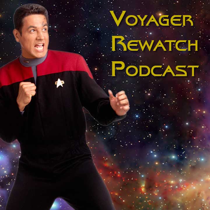 Icon des Voyager Rewatch Podcast